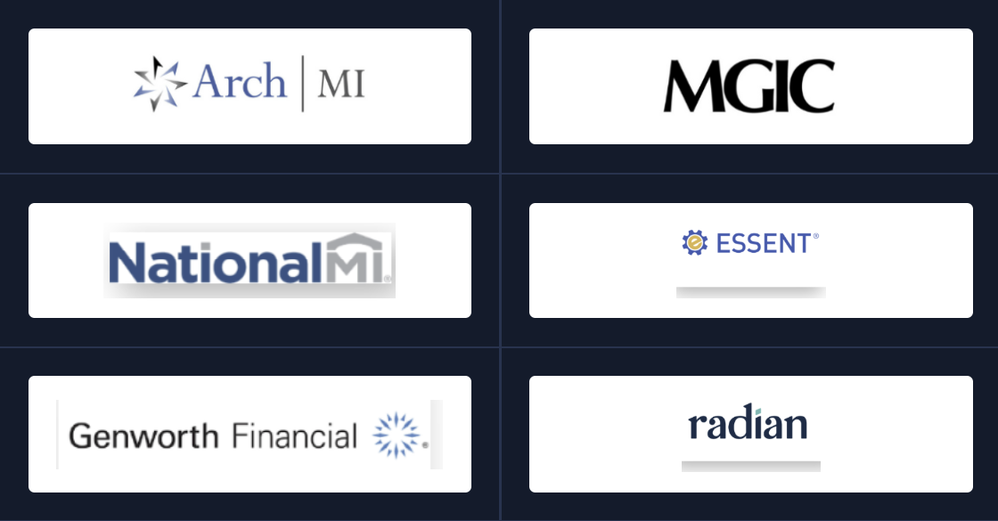Mortgage Insurance partner logos