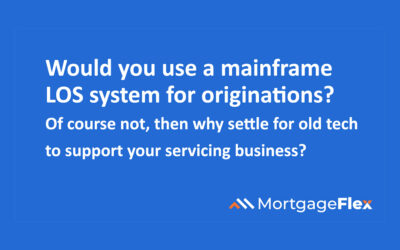 Would you use a mainframe LOS system for originations?